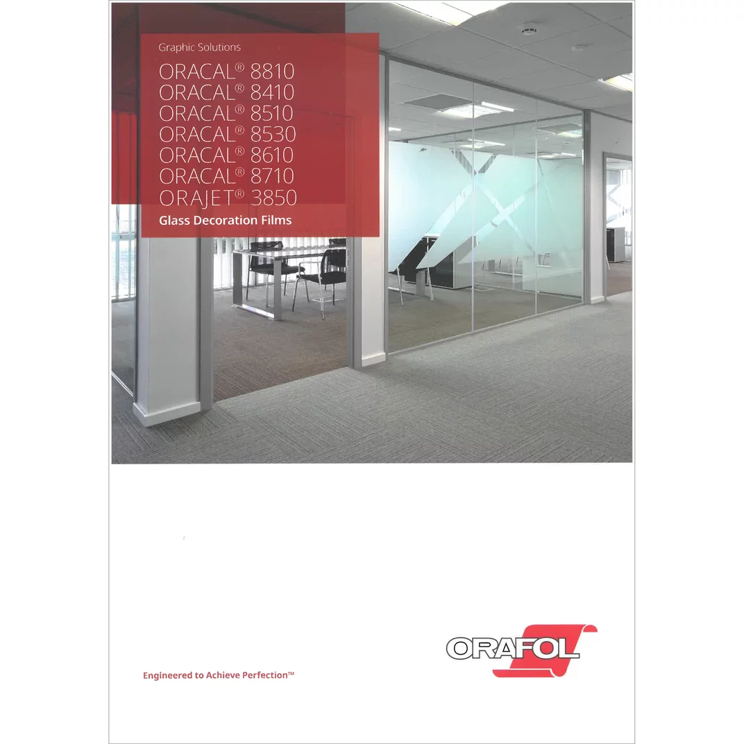 Färgkarta Orafol ORACAL® Glass Decoration Films